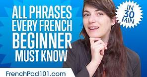 100 Phrases Every French Beginner Must-Know