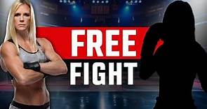 HOLLY HOLM's first career HEAD KICK KO! | Free Fight | LFA MMA Fights