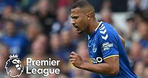 Salomon Rondon sent off for two-footed challenge on Rico Henry | Premier League | NBC Sports