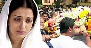 Aishwarya Rai Bachchan's Father's FUNERAL | Full Video