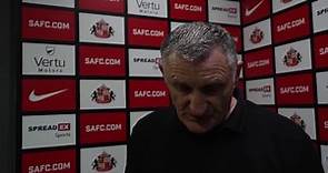 Sunderland AFC - Tony Mowbray reflects on today’s game....