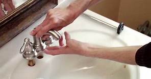 How to Install a Moen Centerset Faucet