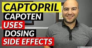Captopril (Capoten) - Uses, Dosing, Side Effects | Medication Review