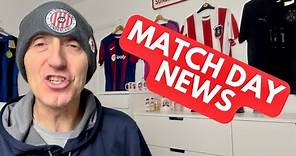 Isaac Lihadji leaves Sunderland & important Team & Match Day News