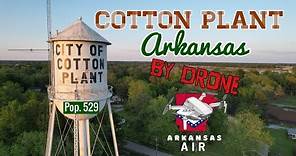 Cotton Plant, Arkansas by drone