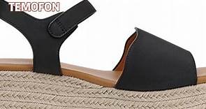 Espadrilles Wedge Platform Sandals for Women