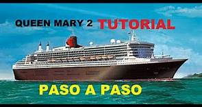 RMS QUEEN MARY 2 👐 🚢 TUTORIAL CONSTRUCCIÓN TRANSATLÁNTICO PASO A PASO