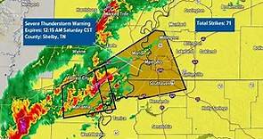 Severe weather continues in the Memphis area