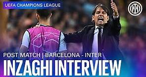 BARCELONA 3-3 INTER | SIMONE INZAGHI INTERVIEW 🎙️⚫🔵