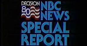 NBC NEWS SPECIAL REPORT ( DECISION 80 )