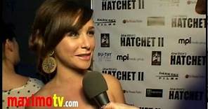 Danielle Harris Interview at HATCHET 2 Premiere