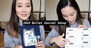 我的2019子彈筆記規劃 + 愛用文具分享 | 2019 Bullet Journal Setup