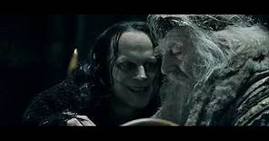 Gandalf ayuda a Theoden, El señor de los anillos, HD