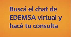 Edemsa - #EDEMSA te presenta a su Nueva Asistente Virtual:...