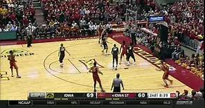 Iowa State Men's Basketball Highlights vs. Iowa (2015)