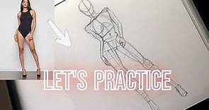Beginner's Guide to Figure Drawing: Step-by-Step Pose Construction Tutorial