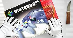 N64 UNBOXING! Nintendo 64 Console, Super Mario 64, Ocarina of Time, Goldeneye 64