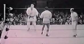 Gene Lebell vs Milo Savage - Judo/Jiu-Jitsu vs Boxe 1963