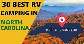 30 Best Places for RV Camping in North Carolina