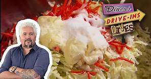 How to Make One Righteous Chili Dog | Diners, Drive-ins and Dives with Guy Fieri | Food Network