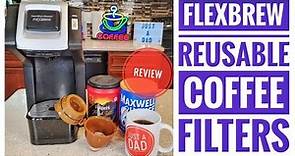 Hamilton Beach FlexBrew Single Serve Reusable Coffee Filter HOW TO USE IT TO MAKE COFFEE