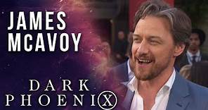 James McAvoy talks Professor Xavier's journey LIVE from the X-Men: Dark Phoenix Premiere
