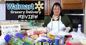 Walmart Grocery Delivery Review | Ordering Grocery Delivery from Walmart | Grocery Shopping Haul