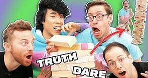 The Try Guys Play Giant Jenga Truth Or Dare