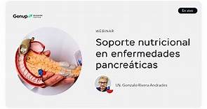 Webinar: Soporte nutricional en enfermedades pancreáticas