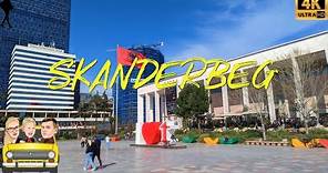 Skanderbeg Square in Tirana 🇦🇱 Albania