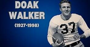Doak Walker: Legacy of a Football Icon