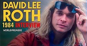 David Lee Roth (Van Halen) 1984 Interview