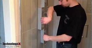 How to Install Vertical Shower Door Seal