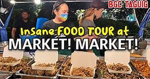MARKET! MARKET! Street Food Night Market Tour 2022 | Mercato Centrale Food Bazaar at BGC TAGUIG