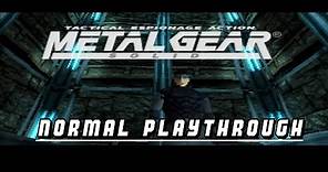 Metal Gear Solid 1 - Normal Playthrough - No Commentary