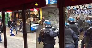 VIDEO. Incidents entre supporters bastiais et forces de l'ordre dans le centre de Paris