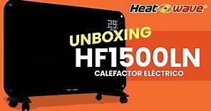Calefactor eléctrico de convección HF1500LN: Aprende a instalarlo y a usarlo | Heatwave