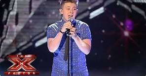 Nicholas McDonald sings True by Spandau Ballet - Live Week 1 - The X Factor 2013