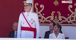 Los reyes de España presiden el desfile de las Fuerzas Armadas Españolas 2023 | ¡HOLA! TV