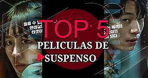 Top 5 películas COREANAS de SUSPENSO/THRILLER 😨