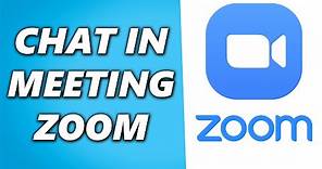 How to Chat on Zoom Meetings (Easy)