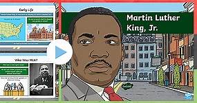 Martin Luther King Jr. PowerPoint for 3rd-5th Grade