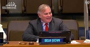 Brian Brown | V Transatlantic Summit - NY - United Nations 2023