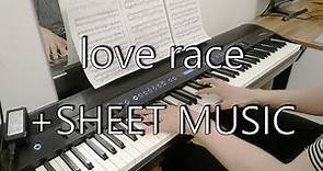 love race - Machine Gun Kelly (feat. Kellin Quinn) Piano (FREE Sheet music)