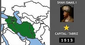 History of Safavid Empire Every Year