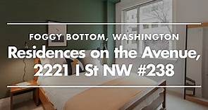 Washington DC Apartment Tour | Furnished Apartment in Foggy Bottom