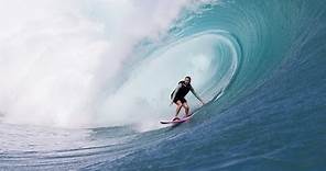 Maya Gabeira Surfs Giant Waves at Teahupoo