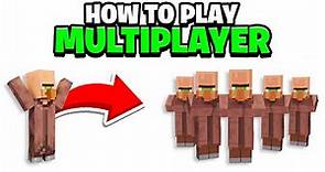 How To Play Multiplayer In Minecraft Bedrock!