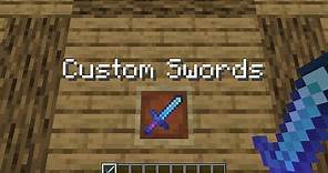 Custom Swords in Minecraft | Names, Enchantments, Lore, Unbreakable