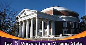 Top 5 Universities in Virginia